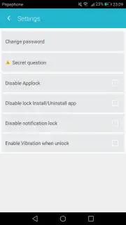 App Locker Screenshot 1