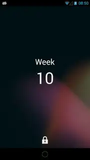 Week number Screenshot 5