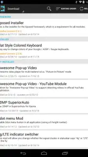 Xposed Installer Screenshot 3