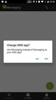 SMS From Android 4.4 Screenshot 1