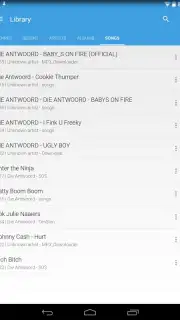 Shuttle Music Player Screenshot 2
