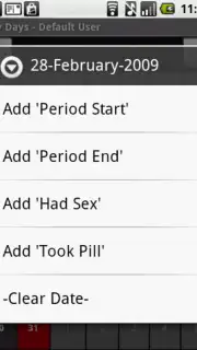 My Days - Period & Ovulation Screenshot 2