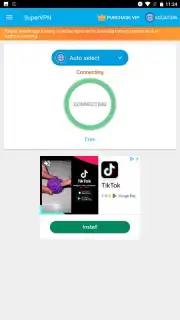 SuperVPN Fast VPN Client Screenshot 2