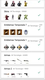 Figurinhas FF Screenshot 2