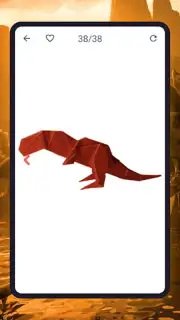 Origami dinosaurs paper shapes Screenshot 7
