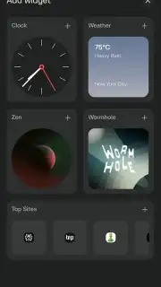 Comet Browser Screenshot 3