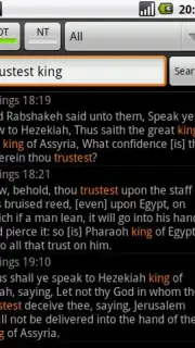 Holy Bible (KJV) Screenshot 1