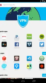Hola VPN Proxy Plus Screenshot 1