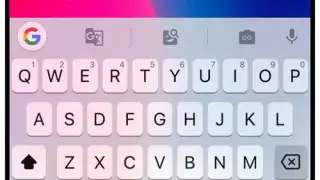 iphone keyboard