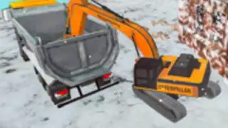 Snow Excavator Construction 3D