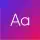 Fonts Aa - Keyboard Fonts Art